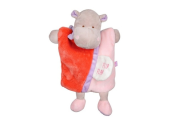 DC2784HIPPO - Kleine geheime nijlpaardpop 25 cm