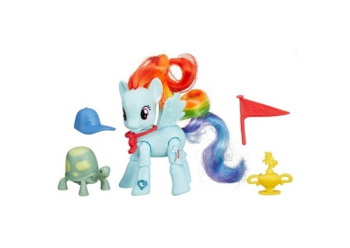 HASB5676 - My little pony Rainbow Dash-beeldje - De winnende zet