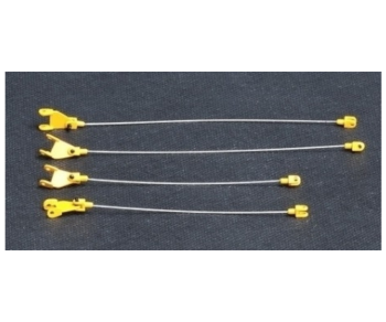 YCC783C-2 - Arrow metalen kabels voor LG 1550 Geel RAL1007