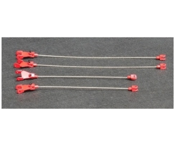 YCC783C-3 - Arrow metalen kabels voor LG 1550 Rood RAL3002