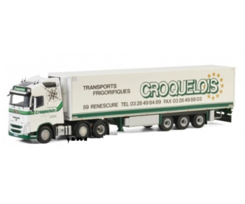 WSI01-2686 - VOLVO FH GL 6x2 met CROQUELOIS semi-koelkast
