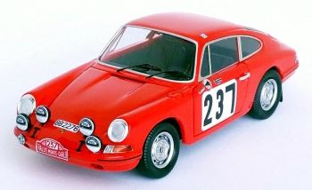 TRODSN182 - PORSCHE 911 T #237 Monte Carlo Rally 1968 A.ANDERSSON / S-O.SVEDBERG - Gelimiteerd tot 150ex.