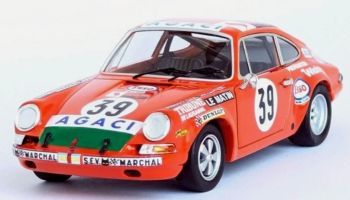 TRODSN216 - PORSCHE 911 S #39 11e plaats in de 24 uur van Le Mans 1971 G.VERRIER / G.FOUCAULT