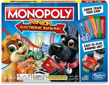 HASE1842 - MONOPOLY Junior elektronisch bankieren