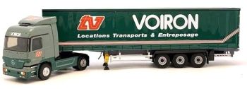 ELI116927 - MERCEDES BENZ Actros 1844 4x2 en Tautliner aanhanger Transports VOIRON