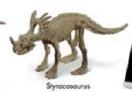 GEOCL3201A - Jurassix-museum - Styracosaurus