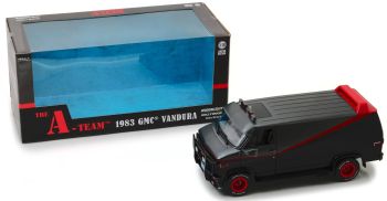 GREEN13521 - GMC Vandura 1983 Het A-Team All Risks Agency (1983-1987)