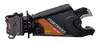 GF118-1-B - FORTRESS FS45-R Zwarte schrootschaar voor graafmachines tot 40 ton