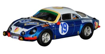 TRORRGR08 - RENAULT-ALPINE A110 #19 8e in de Akropolisrally van 1972 SIROCO/ Miltos ANDRIOPOULOS