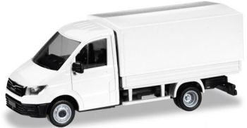 HER013451 - MAN TGE witte dekzeilbak in kit om te monteren