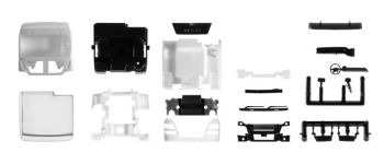HER084765 - 2 hutten van MAN TGX XLX Euro 6 zonder deflector - In Kit