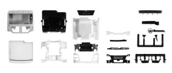 HER084772 - 2 hutten MAN TGX XL 6c zonder deflector - In Kit
