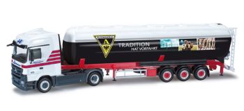 HER301411 - MERCEDES Actros 4x2 met silotankoplegger 3 Assen - HAMMER/ALEMANIA