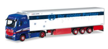 HER307178 - MERCEDES BENZ Actros B 4x2 met 3-assige semi-koelkast