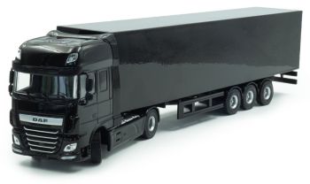 HOL076000 - DAF XF 106 BLACK Super Space Cab 4x2 en bakwagen
