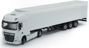 HOL2-076000 - DAF XF 4x2 en bakwagen aanhanger