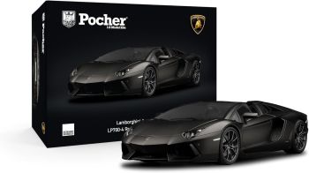 POCHK121F - LAMBORGHINI Aventador LP 700-4 Roadster Black - 814-delige set