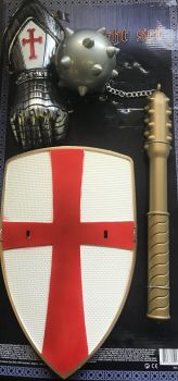 LPE52155 - Crusade Knight Kit - Pantser; Gauntlet en Mace