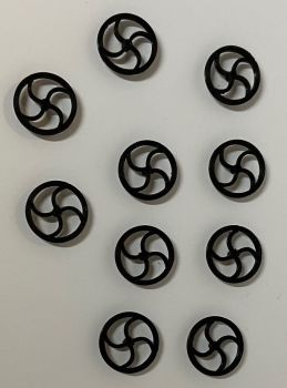 IP34 - 10 x kopschijven voor (18 mm) - miniatuur