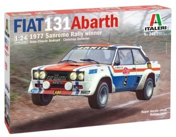 ITA3621 - FIAT 131 Abarth 1977 om te monteren en te schilderen