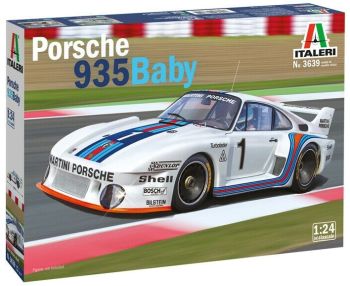 ITA3639 - PORSCHE 935 Baby Martini-model om in elkaar te zetten en te schilderen