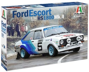 ITA3655 - FORD Escort MK II RS1800-model om te monteren en te schilderen
