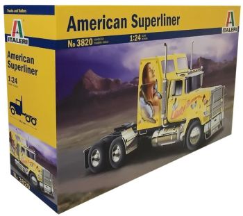 ITA3820 - AMERICAN Superliner Lady Butterflty-model om in elkaar te zetten en te schilderen