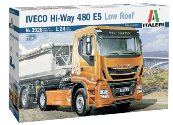 ITA3928 - IVECO Stralis Hi-Way E5 480 4x2 model om te monteren en te schilderen
