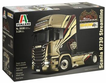 ITA3930 - SCANIA R730 Streamline Team Chimera 4x2 Show Truck-model om te monteren en te schilderen