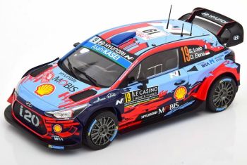 IXO24RAL002B - HYUNDAI i20 Coupe WRC #19 Monte Carlo rally 2019 S.Loeb / D.Elena