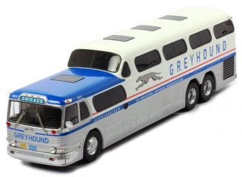 IXOBUS027LQ - 1956 GMC Scenicruiser GREYHOUND American Line Bus voor Chicago