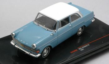 IXOCLC360N - OPEL Record P2 1961 blauw wit dak