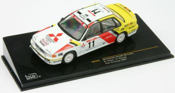 IXORAC223 - MITSUBISHI Galant VR-4 #11 rallytour op Corsica 1991 R.Holzer / K.Wendel