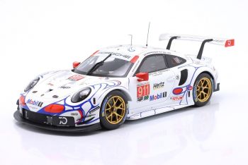IXO-LEGT18010 - PORSCHE 911 RSR #911 1e van de 10H Petit Le Mans 2018 PILET / TANDY / MAKOWIECKI - PORSCHE GT Team
