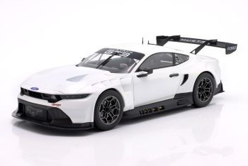 IXO-LEGTMUS-LM24WHT - FORD Mustang GT3 Racing Spec – Versie zonder bestickering 2024 (Wit)