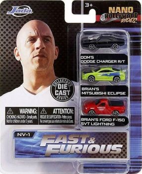 JAD253201000 - Nano Hollywood-ritten - 3 FAST AND FURIOUS auto's Set 1