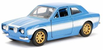 JAD253202000C - FORD Escort blauw met witte strepen van Brian's Fast & Furious