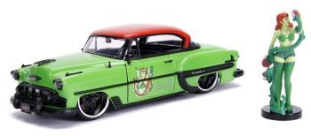 JAD253255009 - CHEVROLET Chevy Bel Air 1953 DC Comics Poison Ivy met figuur inbegrepen