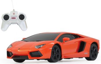 JAM404400 - Oranje radiografisch bestuurbare Lamborghini Aventador