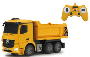JAM405108 - MERCEDES Arocs radiografisch bestuurbare kipper Schaal: 1/26