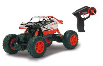 JAM410054 - Hillriser radiografisch bestuurbare crawler - rood; wit en zwart