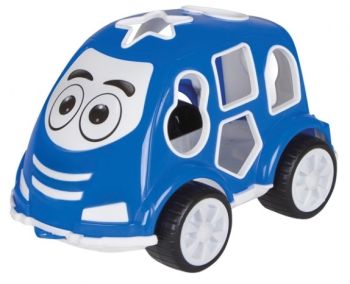 JAM460291 - Auto met blauwe vormen