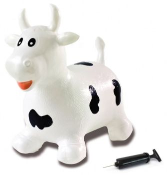 JAM460318 - dieren koe hoppen