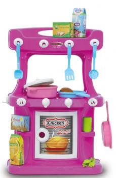 JAM460426 - Little Cook Roze Keuken - 43 Stuks
