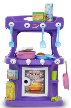JAM460427 - Paarse Little Cook Keuken - 43 Stuks