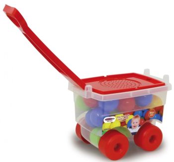JAM460428 - Trolly met ballen - 24 Stuks