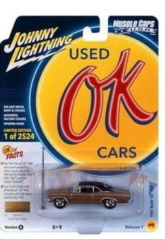 JLMC032A-C - 1967 BUICK GS 400 Gold uit de MUSCLE CARS-serie 2023 blisterverpakking