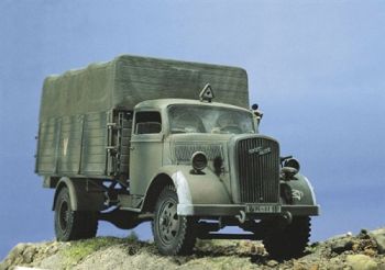 ITA0216 - OPEL Blitz-voertuig om te monteren en te schilderen