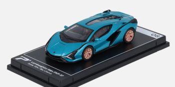 KTH08 - LAMBORGHINI Sian FKP 37 Uranus Blue - Hypercar League Collection