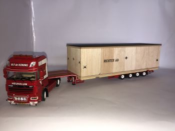 LAD001 - Houten kist voor het vervoeren van goederen RICHTER AG Lengte: 245 mm